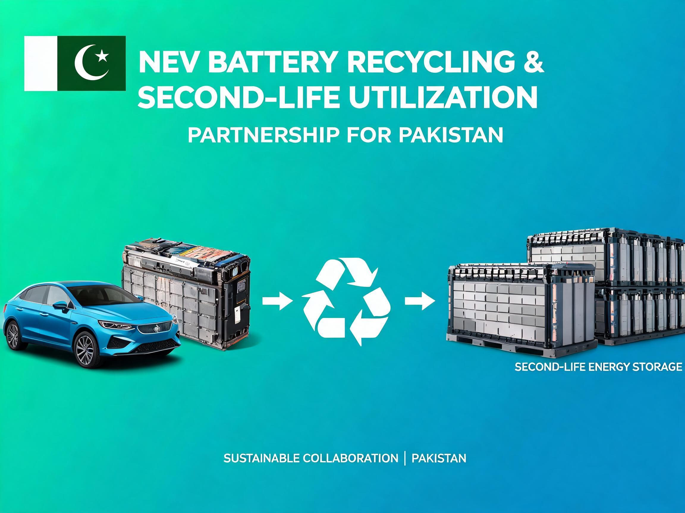 NEV Battery Recycling & Second-Life Utilization Partnership for Pakistan